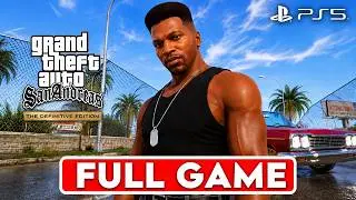 GTA SAN ANDREAS DEFINITIVE EDITION Gameplay Walkthrough FULL GAME [PS5] - No Commentary