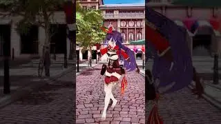 【ヒアソビ／リメイク】アンドレア・オズワルド師匠に踊っていただきました【コイカツ！/MMD】  #Shorts / ロングバージョンはコメント欄のリンクから(*σ･ω･｡)σ🎬