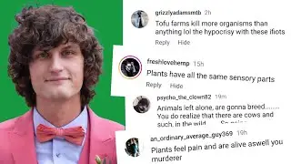 VEGAN ACTIVIST RESPONDS to INSTAGRAM COMMENTS???