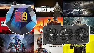 i9 9900k+Asus Tuf Gaming OC RTX 3080 10GB - 15 Games Benchmark-Max Settings-RayTracing ON / DLSS OFF