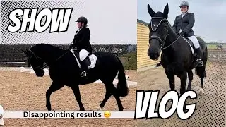 *SHOW VLOG*| come to a dressage horse show with us - Prelim 3- disappointing results 😞