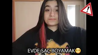 EVDE SAÇLARIMI BOYUYORUM||Merak Ettiğiniz Soruları Cevapladım