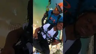 To be honest would you ever try this? 😂 #paragliding #sky #height #shorts