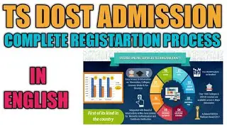 TS Dost 2020-21 Complete Registration Process |TS Degree Admission Process In English|Dost 2020|