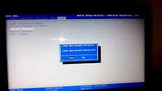 Como restaurar as configurações da Bios de um notebook.