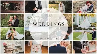 Свадебное портфолио, слайд-шоу (wedding slideshow). Фотограф Марина Сирош (Владимирская)
