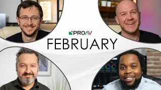 ProAV Tech Team Q&A - February - (Aputure, Blackmagic, Amaran, BSC Expo and more)