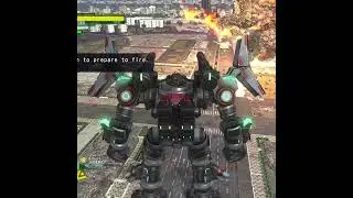 First Reaction to using the Armament Barga in Earth Defense Force 6.