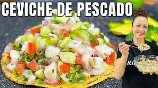 Ceviche de Pescado en 5 Pasos Sencillos!
