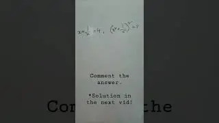 #shorts Math Problem #maths #algebra #fun