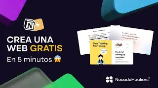 CREA UNA PÁGINA WEB *GRATIS* | Tutorial de Super.so ⚡️
