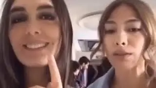 Neslihan Atagül and Zerrin Tekindor Snapchat video