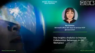 Special Welcome and Intro by Cathy Moya and Viva Insights Analytics to Improve Collaboration Behavio