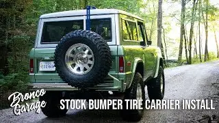 James Duff Heavy Duty Stock Bumper Tire Carrier Install