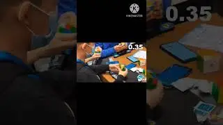#shorts Ruihang Xu собрал кубик Рубика 3*3 за 2.68 секунды