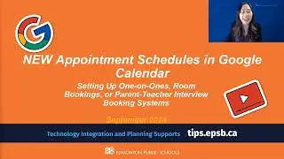 NEW Appointment Schedules in Google Calendar