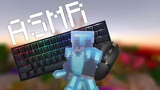 Hive Bedwars keyboard + mouse ASMR (60 fps)