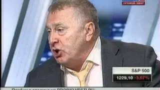 Жириновский ставит на место ведущую РОССИИ 24
