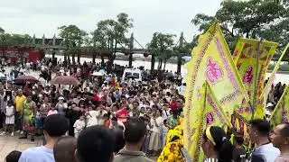 dragon boat racing---China lion dance