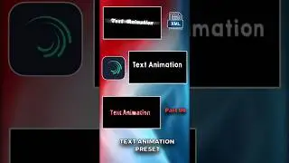 08 Top 03 Text Animation ।Alight Motion। #shorts #trending #ytshorts #alightmotion