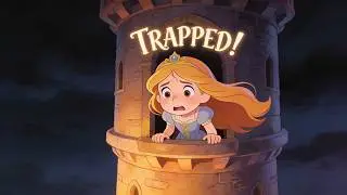 😱 Girl Trapped in Tower! 👸 | Rapunzel Telugu Story | Kids Tale