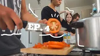 COZINHANDO COM MODELOS!😋 (Macarrão de panela de pressão) - EP. 4