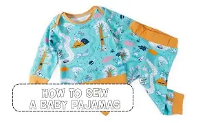 How to sew a baby pajamas - madebymepatterns.com
