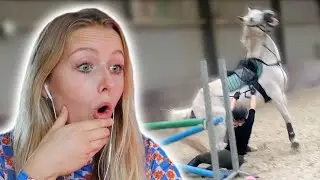 Reacting to how my fans ride horses and bloopers! 🐴😰