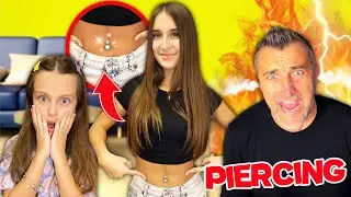 AURORA FA il PIERCING di NASCOSTO e PAPA’ Gennaro SI ARRABBIA TANTISSIMO 😡