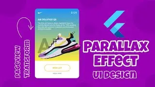 Flutter UI Design | Parallax Effect | Page view, Transform | Cool UI Design 😎.