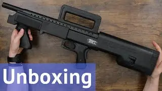 (Airsoft) Unboxing the KHC Maverick M88 Bullpup