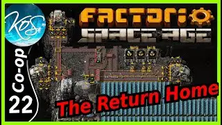 Factorio Space Age DLC MP 22 - Back to Nauvis (Factorio DLC, MP)