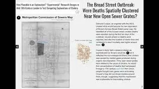 How Plausible Is an Explanation? “Experimental” Research Designs to Explain Cholera Transmission