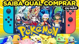 GUIA DEFINITIVO dos JOGOS DE POKÉMON no Nintendo Switch: Qual comprar? Qual começar? Opções baratas