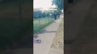 why not bro scooter jumps hoverboard