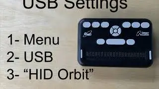 Orbit Reader 20 - Connecting to Windows PC over Narrator