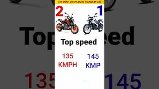 KTM Duke 200 vs Bajaj pulsar ns 200 