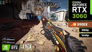 Apex Legends Season 18: RTX 3060 12 GB + RYZEN 9 5900X (1080p/1440p Ultra)