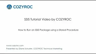 How to execute an SSIS Package using a Stored Procedure. #SSIS tutorials by COZYROC