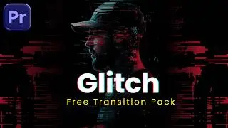 FREE Glitch Transitions Pack for Premiere Pro | Drag & Drop 4K Effects
