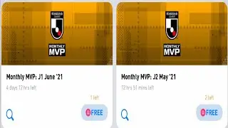 Monthly MVP:J1,J2 May '21 & J1,J2 June '21 Box Open & Players Max Rating || PES Mobile 2021
