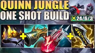 ONE SHOT Everyone with this BROKEN QUINN JUNGLE Build