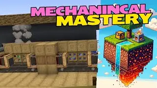 Mechanical Mastery Minecraft Modpack EP10- AUTOMATING CREATE WITH REFINED STORAGE