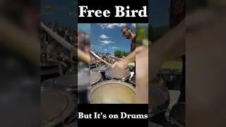 "Free Bird" Guitar Solo, but it's on DRUMS