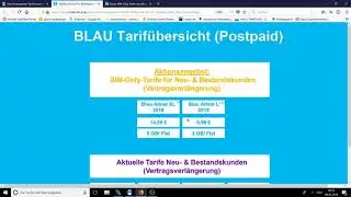 Blau.de mit neuen richtig billige Aktiontarifen - lohnen die sich?