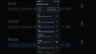 New unique and high quality text to speech TTS for blind people