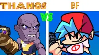 Friday Night Funkin' - V.S. Thanos FULL WEEK - FNF MODS [HARD]