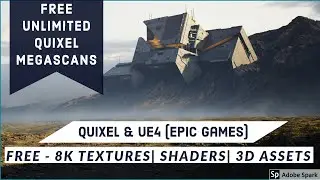 How to get free Unlimited Quixel Megascan assets - CGFamily
