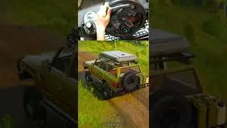 Testing Mods Singel Player Gameplay with steering wheel - Snowrunner