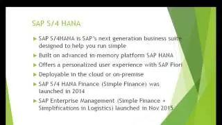 S4 HANA SIMPLE LOGISTICS DEMO SESSION VIDEO WWW.ERPIDESMATERIAL.COM